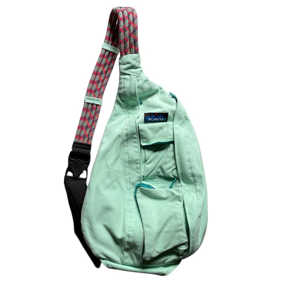 Kavu Rope Bag Cross Body Sling Mint Outdoor Hiking